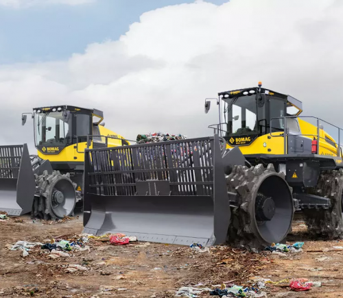 24/7 Hydraulink fire suppression technology protects plant and operators of Porter Group’s first BOMAG BC1173RB-5 waste compactors